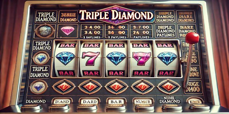 Khám phá cách chơi Triple Diamond và tận dụng các biểu tượng đặc biệt